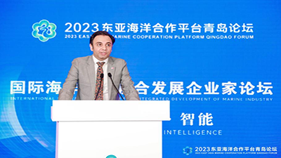 英中贸易协会高级商务总监Kiran Patel：“创新+绿色”推动国际海洋经济迈向“新蓝海”